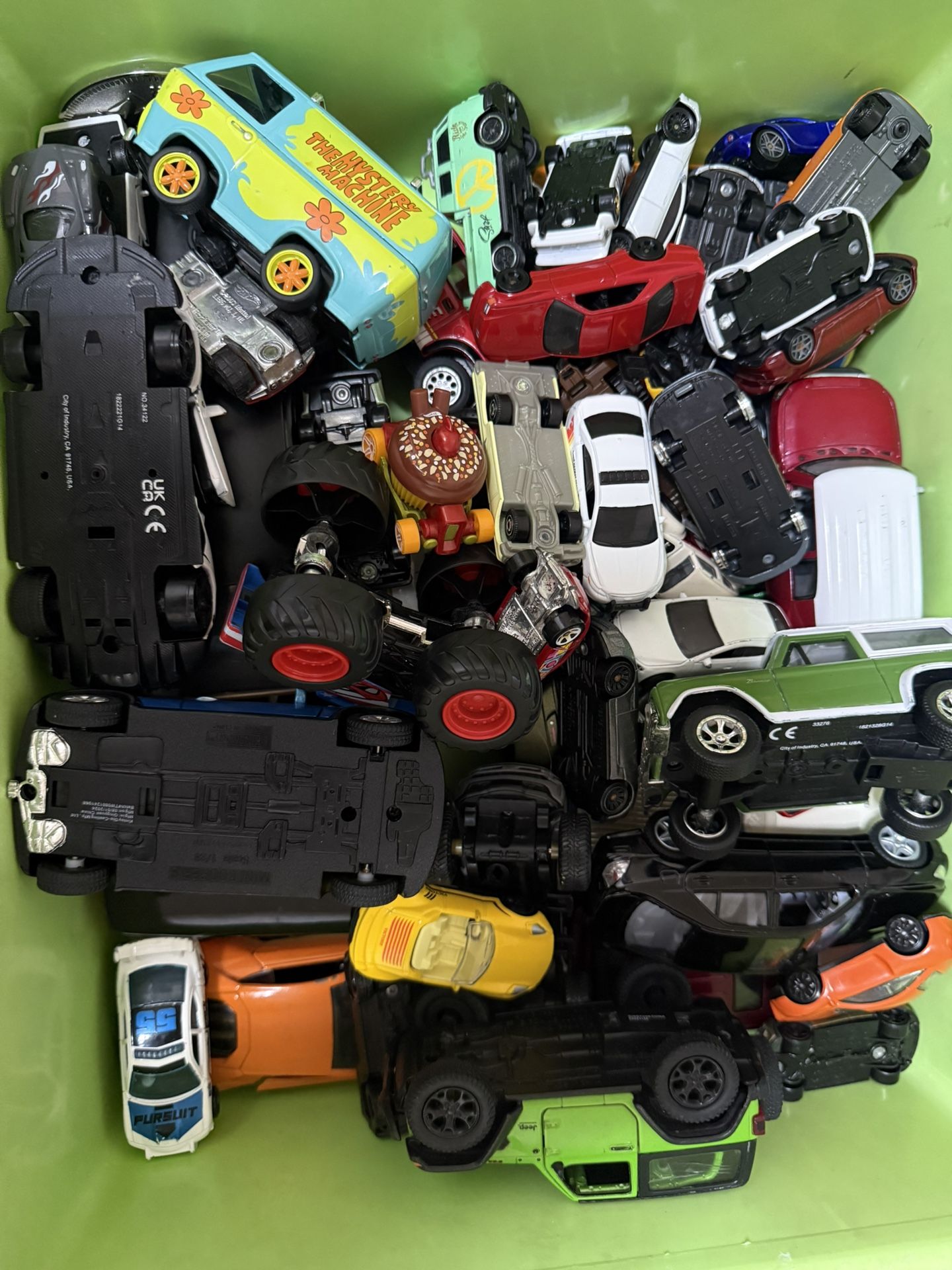 Mixed Toy Cars