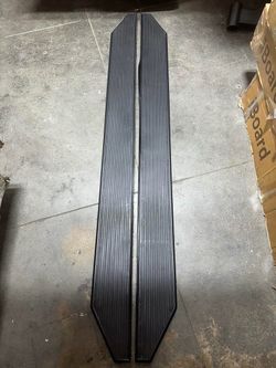 06-10 Ford Explorer Running Boards Side Steps Black Pointy Style
