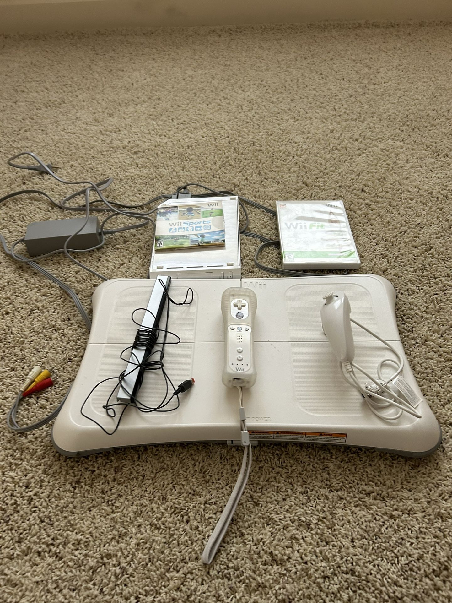 Nintendo Wii With Balance Board 