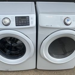Samsung “stackable” Front Load Washer/Electric Steam Dryer (can deliver) 