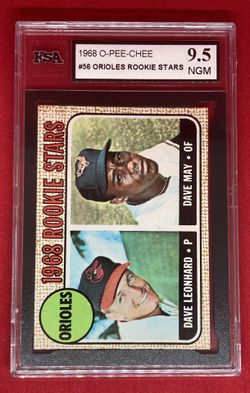 1968 Orioles Rookie Stars Card