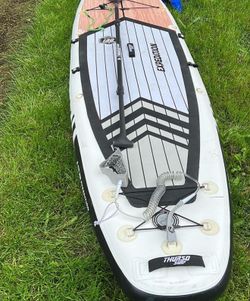 ThursoSurf Touring Paddleboard With Case And Paddle