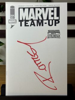 Marvel Team-Up #14-SIGNED by Ottley-w/COA-NM