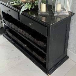 Sideboard with baskets | Storage Organizer (For toys, Etc.). 