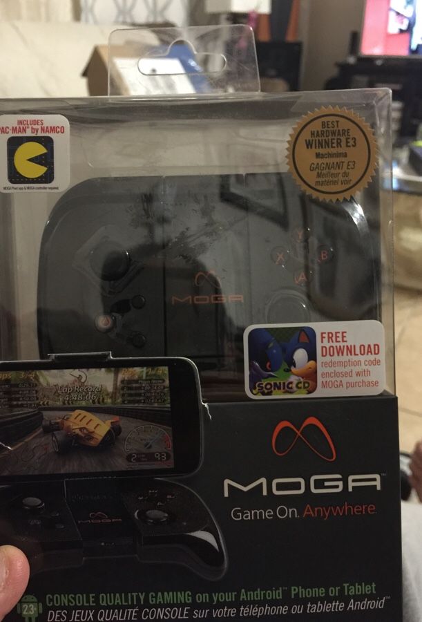 Moga game on control