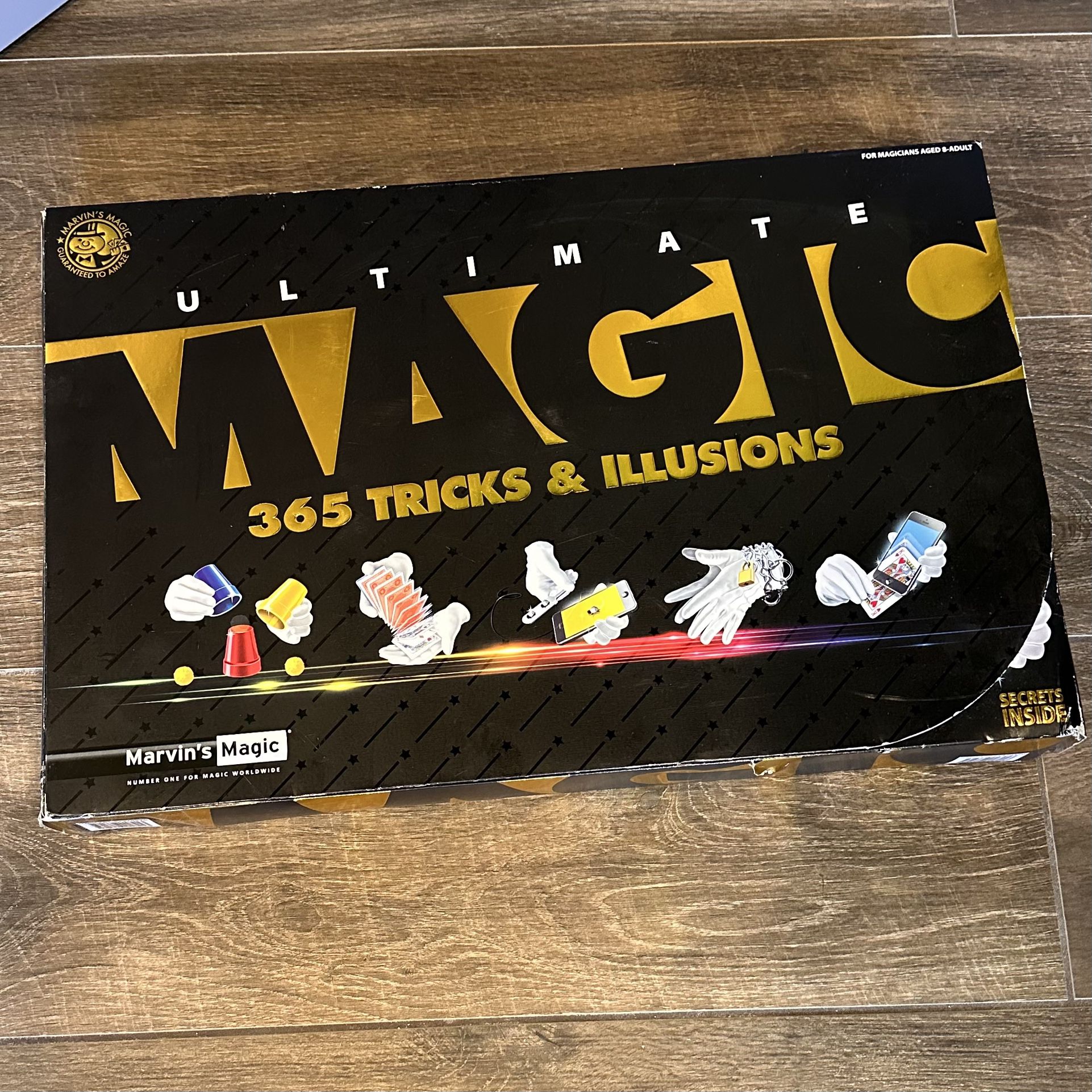 Magic Tricks-Ultimate Magic Set 365 Tricks & Illusions