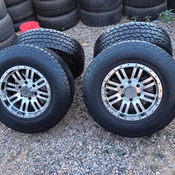 RIMS 245/75R16...6 LUGS FIT TOYOTA TACOMA NISSAN XTERRA NISSAN IZUSO RODEO HONDA PASPORT NISSAN FRONTIER 