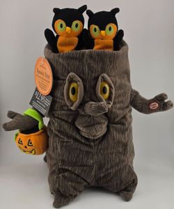 Hallmark Halloween Animated Plush 2007 Spooky Tree