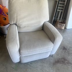 Grey recliner
