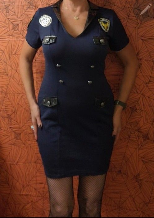Sexy Women's Police Uniform Halloween Costume