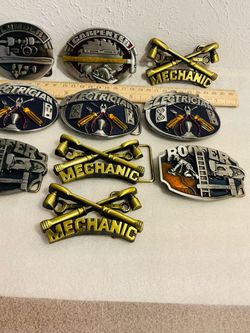 NEW TRADESMEN BELT BUCKLES - $12 each - METAL