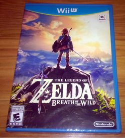 zelda breath of the wild wii u