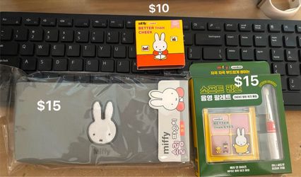 NWT Unopened - Miffy Rom&nd Makeup Eye Shadow Blush & Pouch
