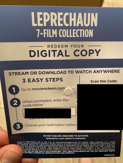 Leprechaun 7 film collection Digital HD download