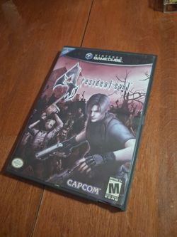 GameCube Resident Evil 4 no manual $40 pick up in Glendale tested and working