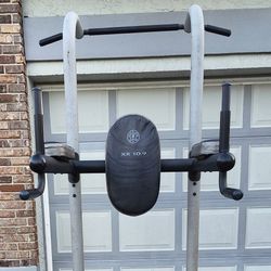 Gold’s Gym XR 10.9 Power Tower with Push-Up, Pull-Up & Dip Stations