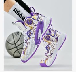 NEW Men's Sz 10 Moodeng Men's Basketball Shoes Anti-Slip Breathable Running Shoes