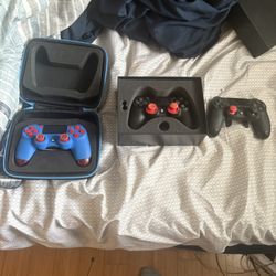 PS4 Controllers One Custom One 2 Regular 