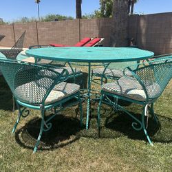 Wrought Iron Patio Set