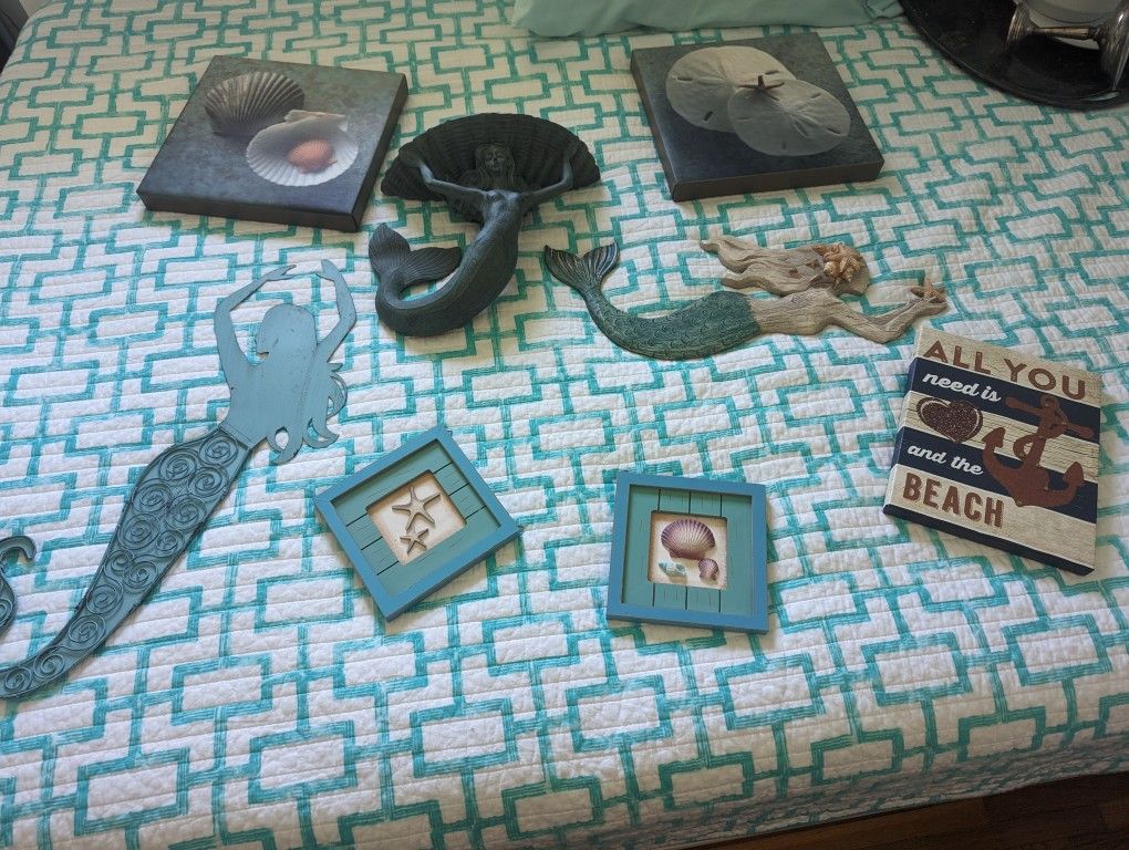 Beach And mermaid Decor