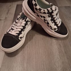 Checkered Vans Shoes