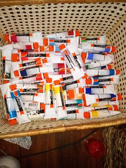 Oil Paint ( Royal Talens Cobra Study/Gamblin 1980 )