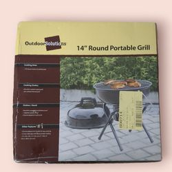 Brand-new 14" Round Portable Grill 