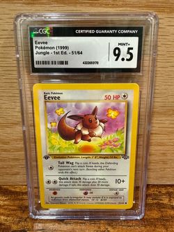 Pokémon Eevee First Edition CGC 9.5