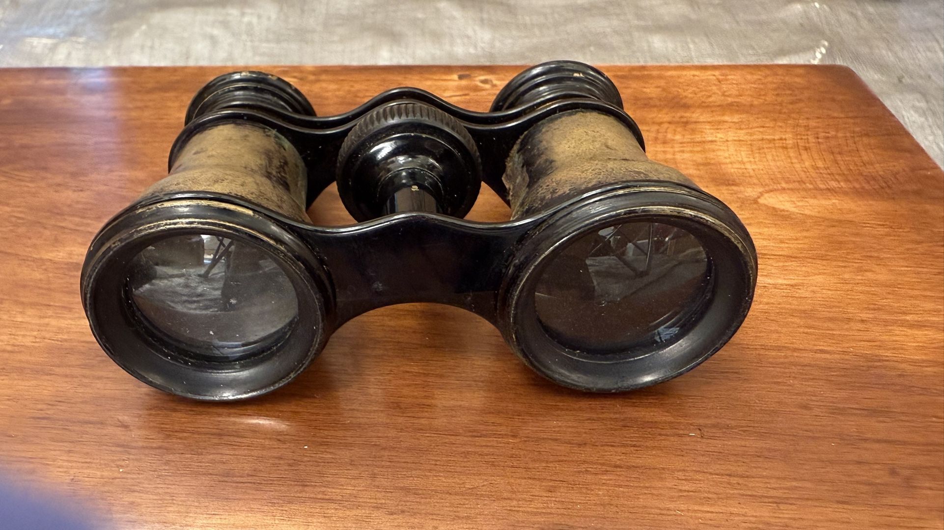 Vintage Lemaire Paris Opera Glasses – Antique Binoculars Classic brass and black enamel opera glasses marked Lemaire Fabt Paris. These antique binocul