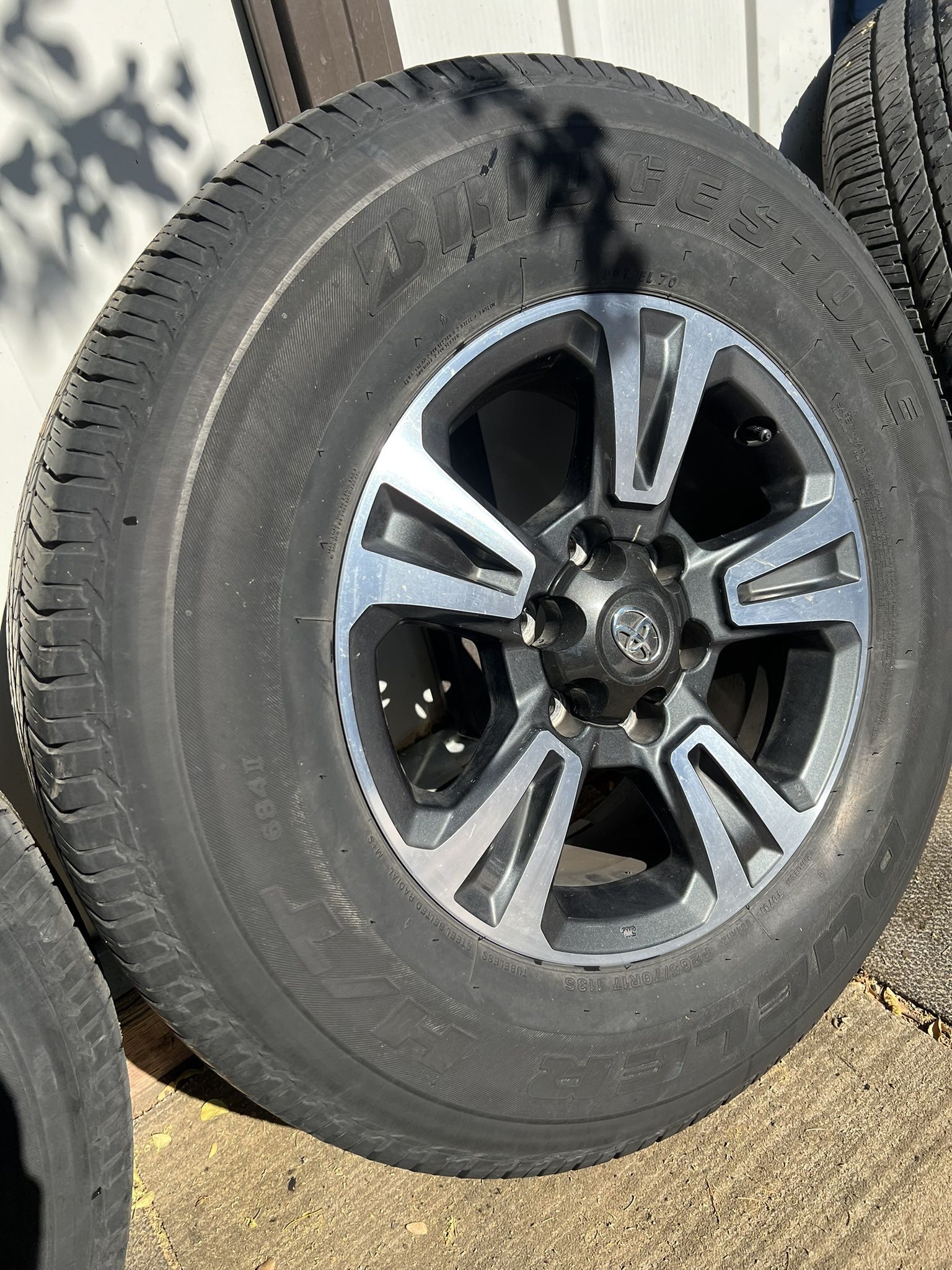 Toyota Wheels 17” And Tires 