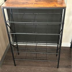 6-Tier Metal Shoe Rack