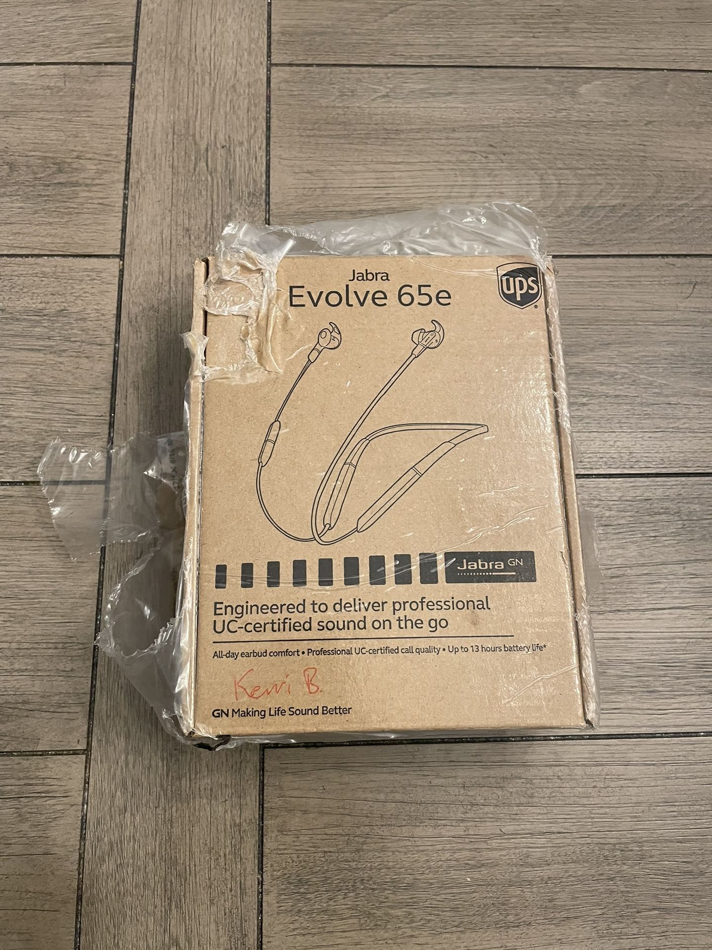 Jabra Evolve 65e Wireless Neckband Headset