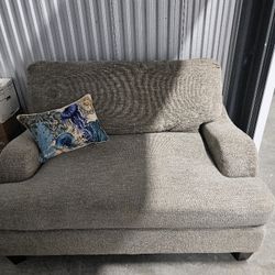Gray Love Seat