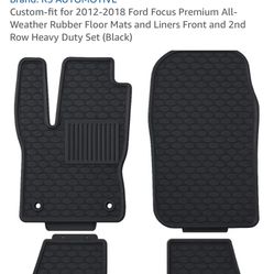 Floor Mats 2012-2018 Ford Focus