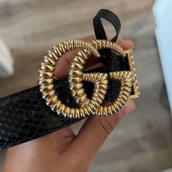 Studded Original Gucci Belt 