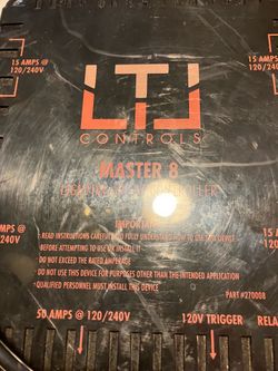 Light controller master 8