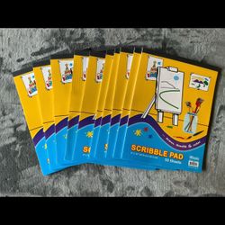 10x Scribble Pad 50 Sheet