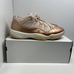 Jordan Retro 11 Low Women’s Rose Gold Shoes 210154
