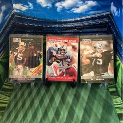 Howie Long 3 Card Lot