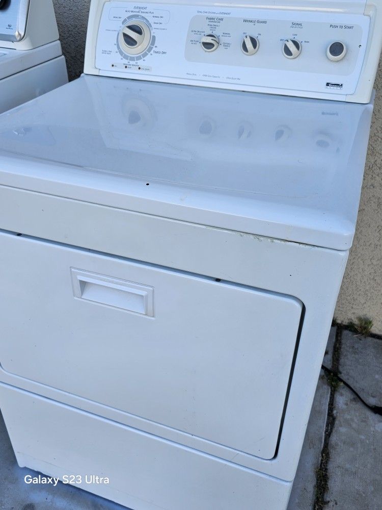 Kenmore Gas Dryer Working Perfectly Fine Very Clean Super Capacity I Can Deliver To You 90 Days Warranty