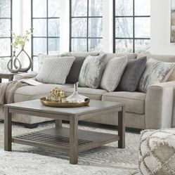 Ardsley Pewter LAF Sofa Chaise

