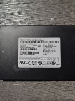 Samsung PM881 128GB 2.5" SATA SSD
