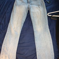 Women's Jeans Size 6-8 Pink Leggings 