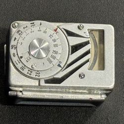 Vintage Konica Konishiroku Camera Shoe Mount Light Meter - Tested