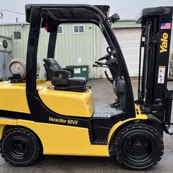 Yale GLP060VX (2016) Lp Pneumatic Tire Forklift!!