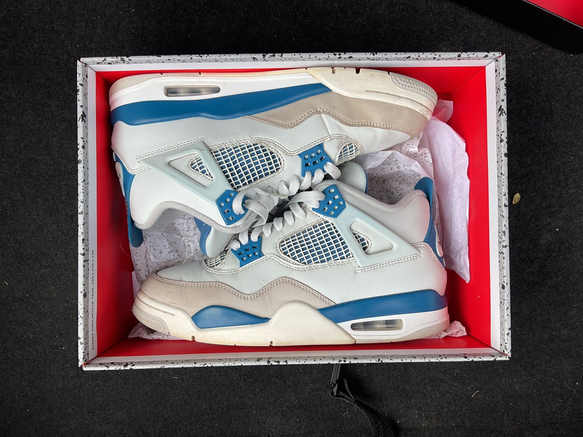 Jordan 4 Retro Military Blue Size 9