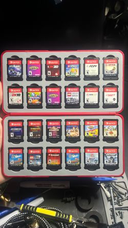 $20 each Nintendo Switch Games Cartridge for switch 1 console and Lite nba lego gijoe aew opus jam