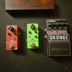 Electric Guitar Distortion Peddles