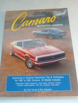 Restoration Handbook For Camaro