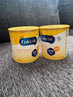 Enfamil Infant Formula 12.5 oz Cans x2
